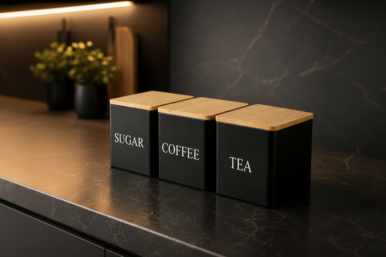 Urban Drift Pantry Trio™ | Kitchen Storage Canister Set