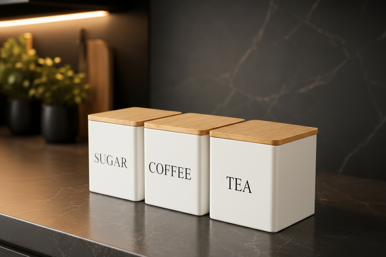 Urban Drift Pantry Trio™ | Kitchen Storage Canister Set
